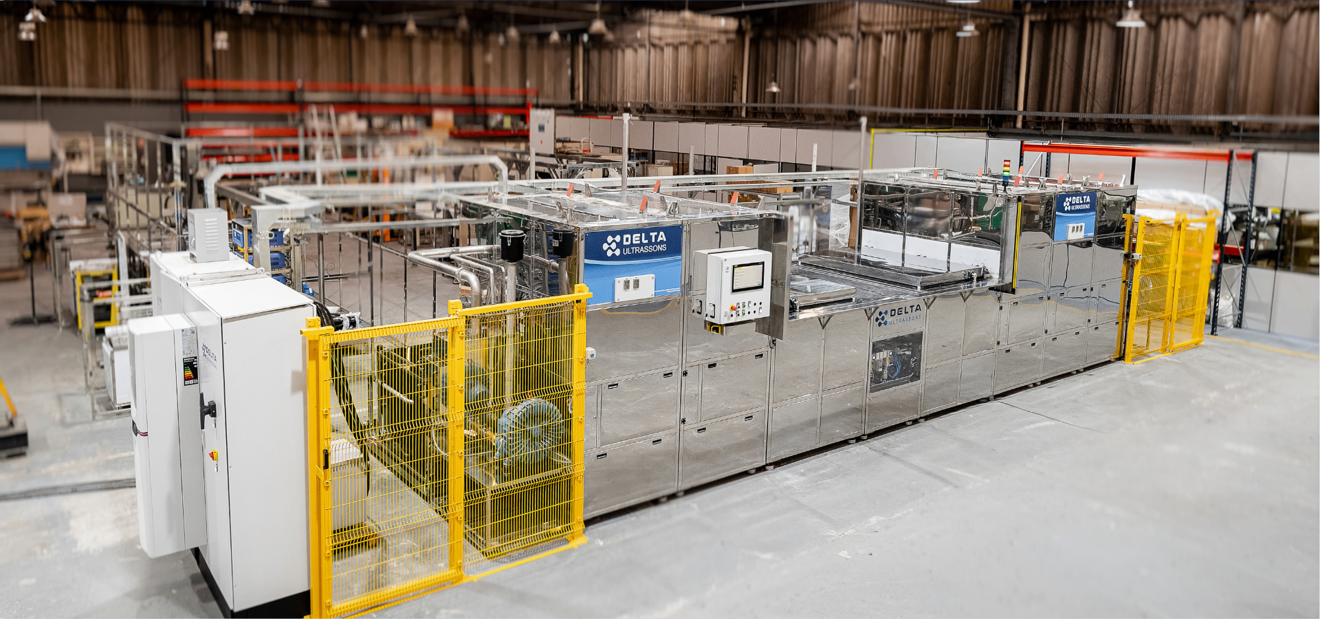Produção industrial Delta Ultrassons